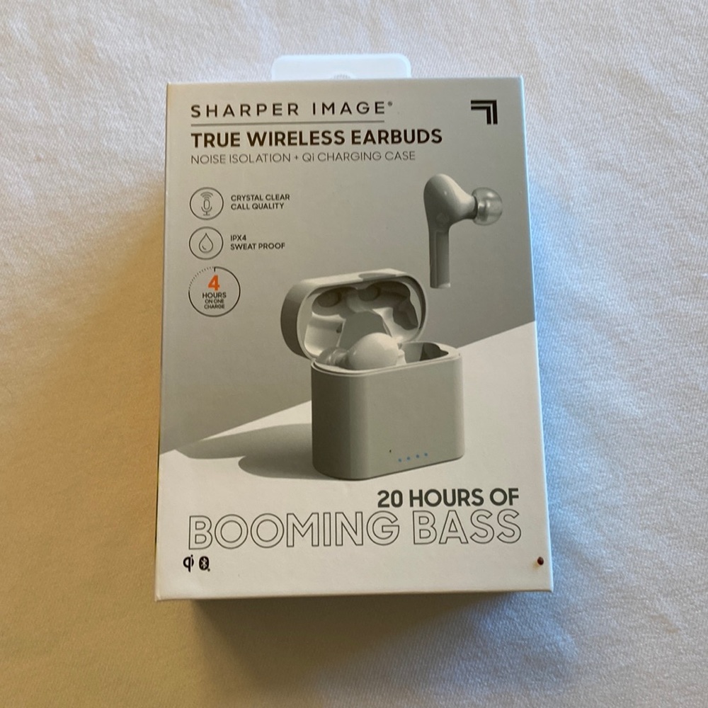 Sharper image True Wireless Earbuds new in box